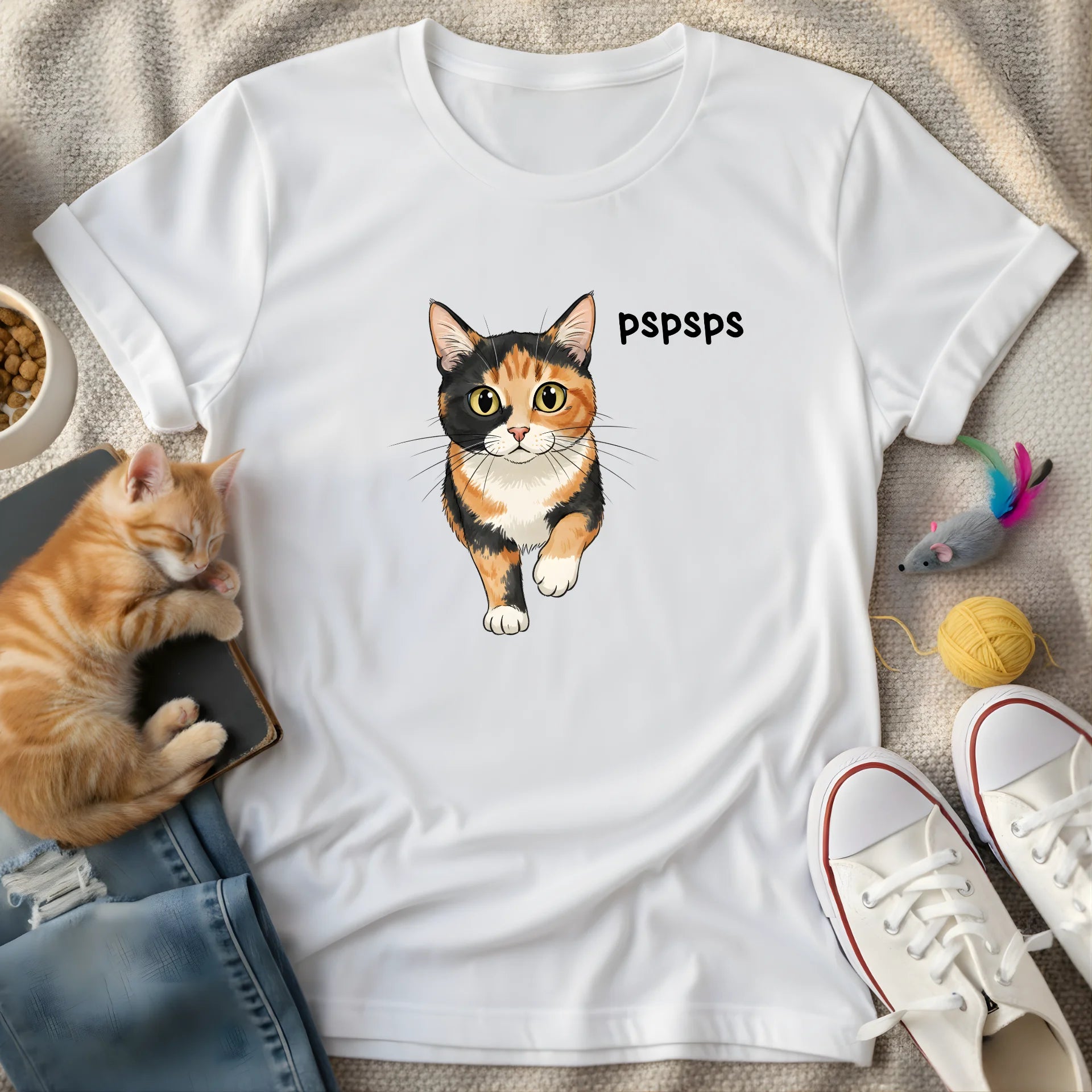 cat pspsps - Graphic T-Shirt