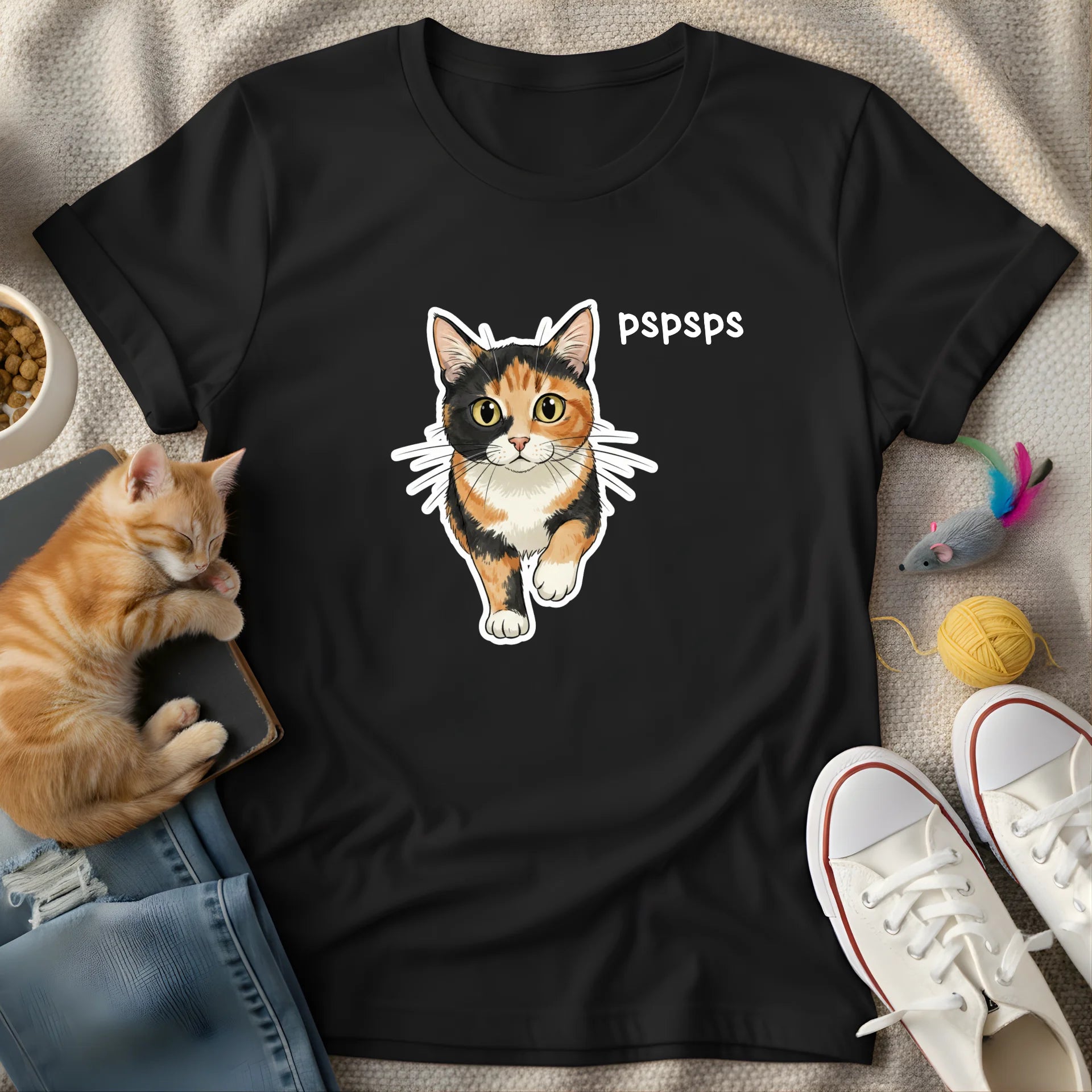 cat pspsps - Graphic T-Shirt
