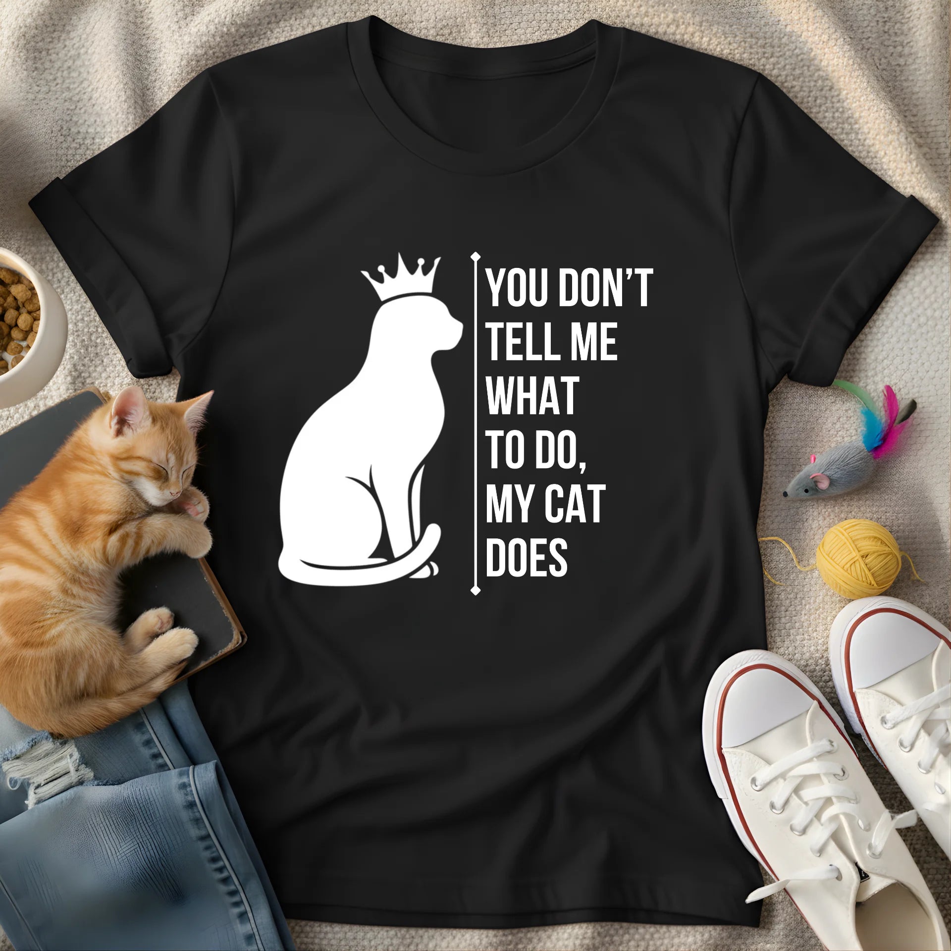 don't tell me what to do - Graphic Quote T-Shirt