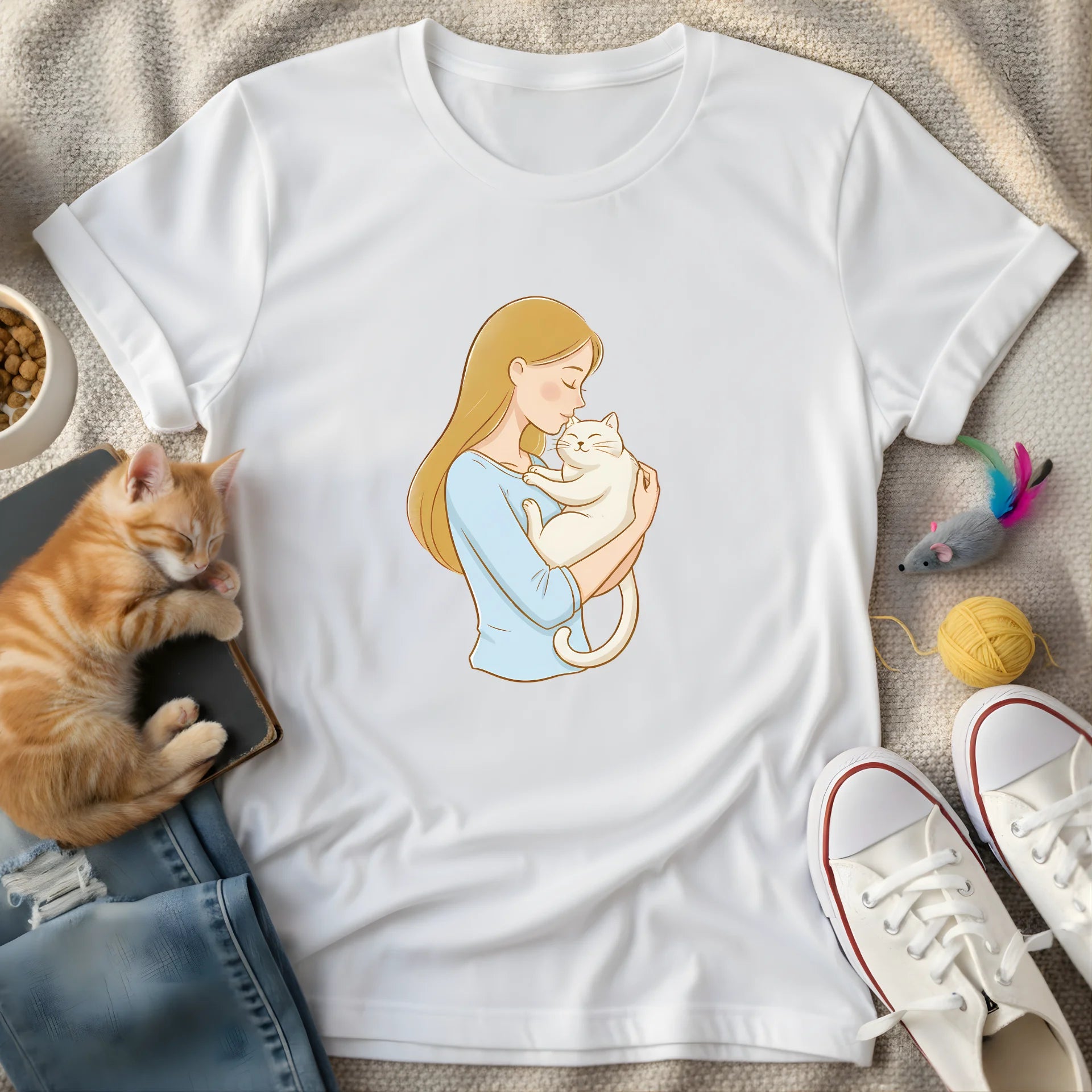 cat mom - Graphic T-Shirt