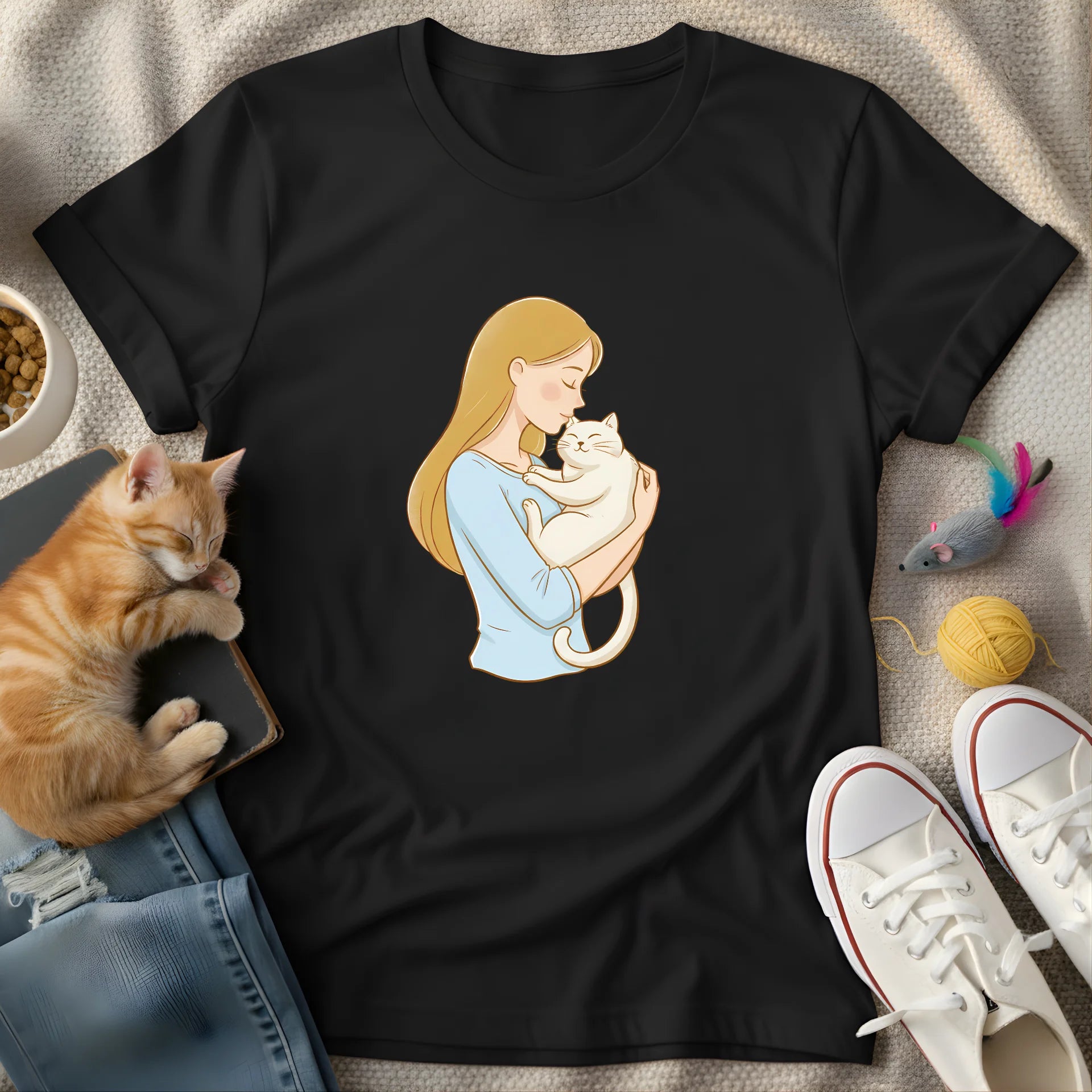 cat mom - Graphic T-Shirt