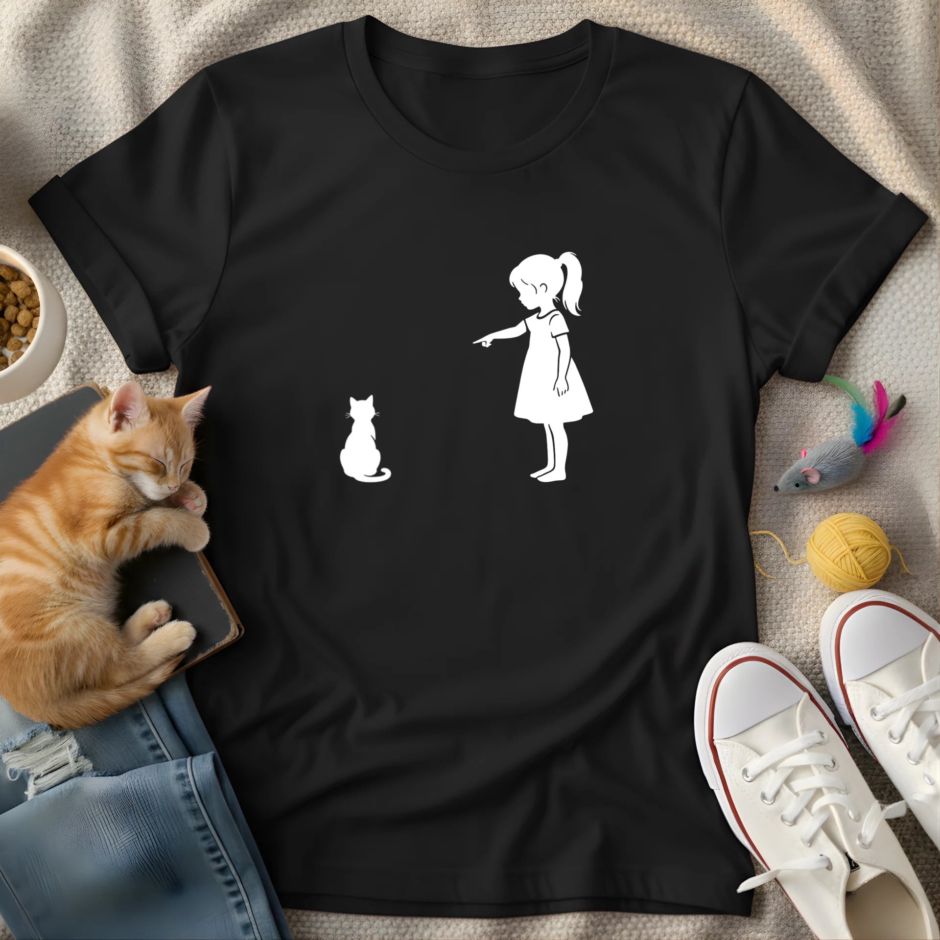 i see a cat - Graphic T-Shirt